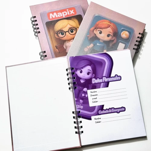 Cuaderno pasta dura para obsequio